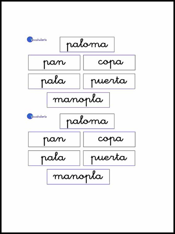 Woordenschat om Spaans te leren 17
