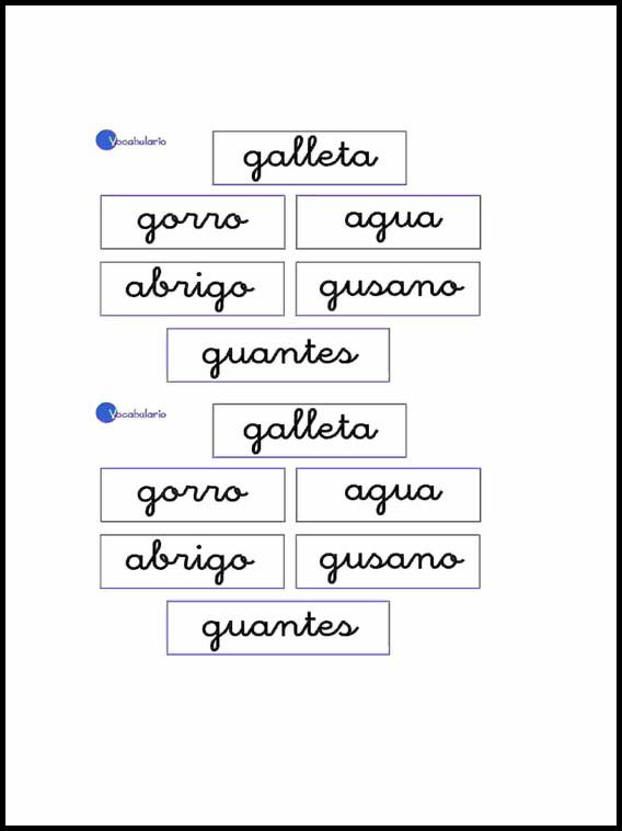 Woordenschat om Spaans te leren 7